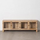 TV FURNITURE WORN WHITE MANGO WOOD 160 X 35,50 X 52,50 CM thumbnail