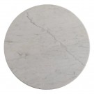 MAIN TABLE WHITE-BROWN MARBLE/WOOD ROOM 80 X 80 X 49 CM thumbnail