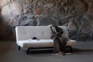 Bodil sovesofa hvit  thumbnail