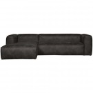 WOOOD BEAN CORNER SOFA LEFT BLACK thumbnail