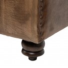 2 seter sofa brun 146x76x63 thumbnail