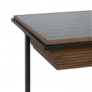 MAIN TABLE NATURAL-BLACK WOOD-METAL 120 X 60 X 43,50 CM thumbnail