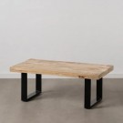 MAIN TABLE NATURAL-BLACK WOOD / METAL 120 X 60 X 45 CM thumbnail