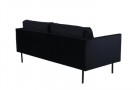 Zoom 2-seter sofa svart thumbnail