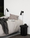 Vegglampe, HDPrecise, Matt svart thumbnail