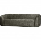 WOOOD SLOPING 3-SEATER SOFA STRUCTURE VELVET FROST thumbnail