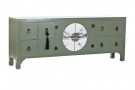 TV CABINET SPRUCE MDF 130X26X51 ORIENTAL GREEN thumbnail