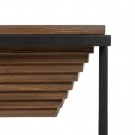 MAIN TABLE NATURAL-BLACK WOOD-METAL 120 X 60 X 43,50 CM thumbnail