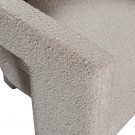 WOOOD TIWA ARMCHAIR BOUCLÉ BEIGE thumbnail