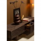 WOOOD CRUMBLE CARVED TV UNIT MANGO WOOD WALNUT thumbnail