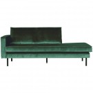 WOOOD RODEO DAYBED LEFT VELVET GREEN FOREST thumbnail