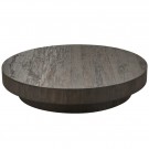 Vtwonen SHIELD TOO COFFEE TABLE MDF DARK BROWN 20xØ100CM thumbnail
