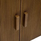 Skjenk brun/svart, marmor/tre 160x40x87 thumbnail