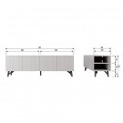 WOOOD MILLER TV UNIT PINE DUST [fsc] thumbnail