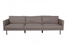 Zoom 3-seter sofa brun  thumbnail