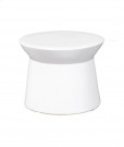 CERAMIC COFFEE TABLE COVE WHITE S Ø37,5 X H30 thumbnail