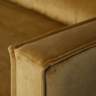 WOOOD RODEO DAYBED RIGHT VELVET OCHRE thumbnail
