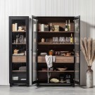 WOOOD GOOS 2-DRS CABINET PINE BLACK/WALNUT [fsc] thumbnail