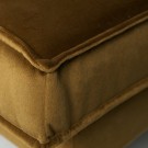 WOOOD RODEO DAYBED LEFT VELVET HONEY YELLOW thumbnail
