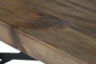 TABLE WOOD METAL 300X100X78 BROWN thumbnail