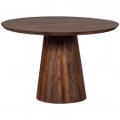 WOOOD LIMIT DINING TABLE ROUND MANGO WOOD WALNUT Ø130CM thumbnail