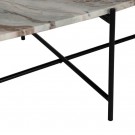 COFFE TABLE IRON/ MARBLE ROOM 123 X 64 X 40 CM thumbnail