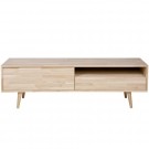 WOOOD TYGO TV UNIT OAK UNTREATED, RETRO LEGS [fsc] thumbnail