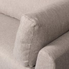 Vtwonen COUPLE DINING BENCH CORNER ELEMENT LEFT NATURAL thumbnail