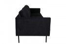 Zoom 3-seter sofa svart thumbnail