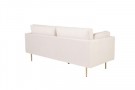 BESTSELGER Boom 3-seter sofa hvit  thumbnail