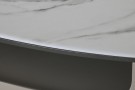 COFFEE TABLE MARBLE STEEL 140X75X40 MB-217636 thumbnail
