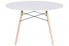 MESA REDONDA COMEDOR MDF BIRCH 120X120X74 WHITE thumbnail