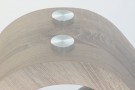 COFFEE TABLE GLASS MDF 120X60X45 TRANSPARENT thumbnail