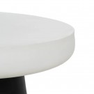 COFFE TABLE WHITE-BLACK MAGNESIUM 91 X 91 X 39 CM thumbnail