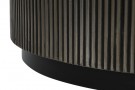 COFFEE TABLE BRASS MARBLE 98X98X48 SILVER thumbnail
