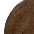 Sett : 2 COFFE TABLE BROWN MANGO WOOD ROOM 80 X 80 X 41 CM thumbnail