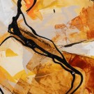 2stk, Abstrakt, håndmalt 80x100 thumbnail