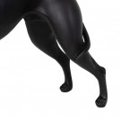 FIGURE DOG BLACK POLYRESIN DECORATION 39 X 15 X 34,50 CM thumbnail