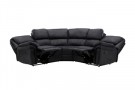 Saranda reclinersofa svart thumbnail