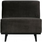 WOOOD STATEMENT 1-SEATER ELEMENT VELVET WARM GREEN thumbnail