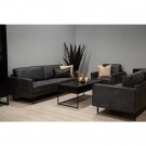 Alexis - Sofabord Svart 120x60x50 Mdf, Metall thumbnail