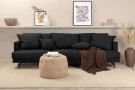 Sofia 3-seter sofa svart thumbnail