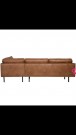 WOOOD RODEO CORNER SOFA LEFT COGNAC ( Transportskade) thumbnail