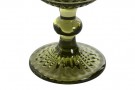 6 GLASS 9X9X16,5 380ML GRATED GREEN thumbnail