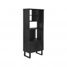 SANTOS CABINET BLACK MANGO 70X40X190 CM thumbnail
