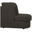 Vtwonen FAMILY 1-SEAT ELEMENTROUND CORNERLEFT WOVENFABRIC ANTHRACITE thumbnail