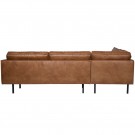 WOOOD RODEO CORNER SOFA LEFT COGNAC ( Transportskade) thumbnail