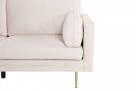 BESTSELGER Boom 3-seter sofa hvit  thumbnail