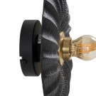 VEGGLAMPE  BLACK METAL LIGHTING 27 X 9 X 27 CM thumbnail