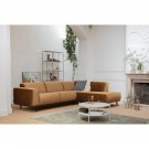 WOOOD STATEMENT CORNER SOFA RIGHT VELVET HONEY YELLOW thumbnail